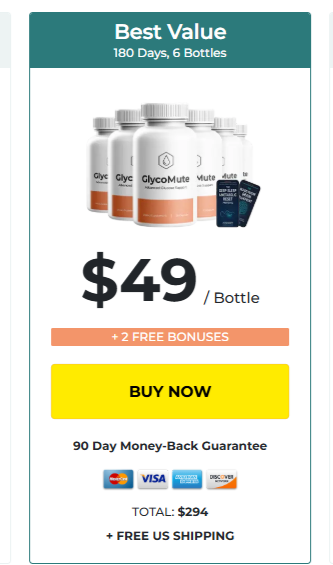 Glycomute Product offer  - 6 Bottle